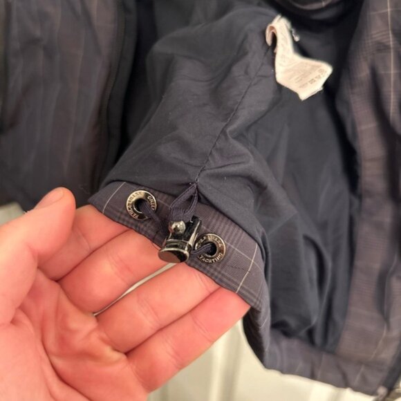 Men's Gray Checkered Zip Jacket Paul & Shark - Picture 6 of 16